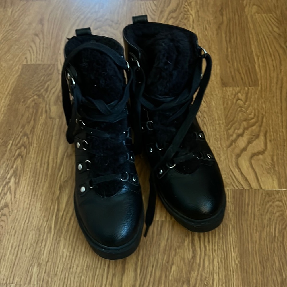 Nine West Sherpa Bootie